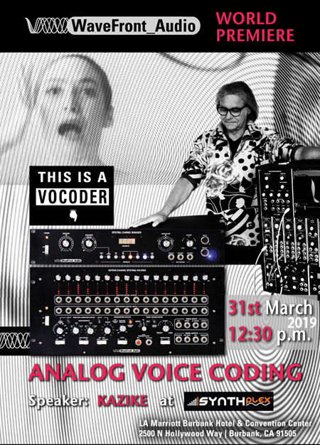 Vocoder World Premiere at synthplex